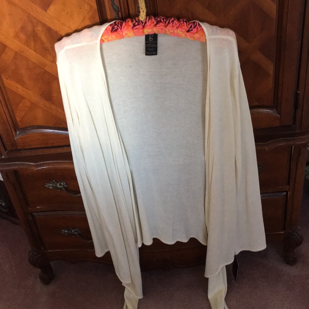 Off white light jacket